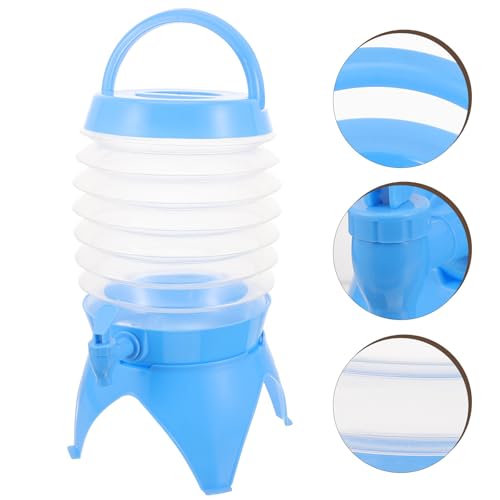 Distributeur d'eau pliable 5l bleu étanche contre le manque d'eau - 7