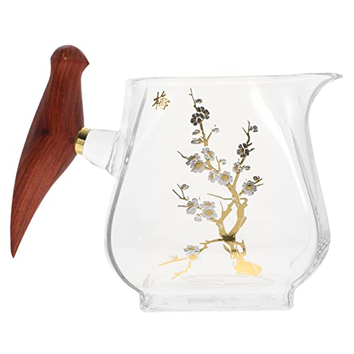 SOLUSTRE Elegant Gravy Boat with Handle Versatile Sauce Dispenser for Dressings Broth Sauces for Hot Cold Use for Western Cuisine Dining Events