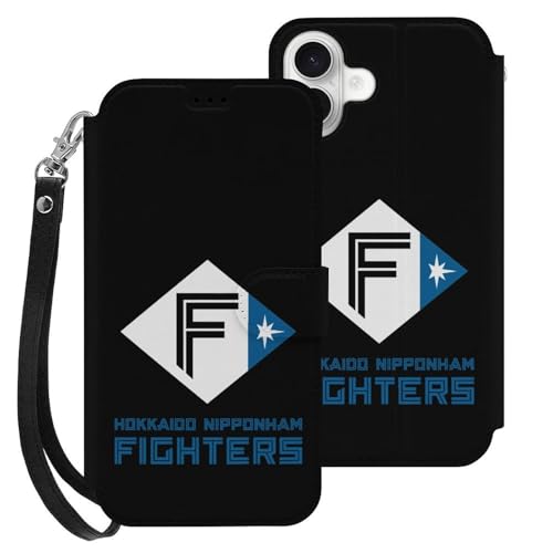 iPhone 16 Plus用 ケース 手帳型 北海道日本ハムファイターズ Iphone16用カバー アイフォン16 用 ケース スマホケース おしゃれ 人気 財布型 PUレザー 携帯カバー カード収納 スタンド機能