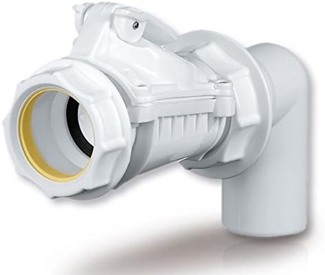 Elbow Wall Mounted Anti Flood 50mm Backwater Check Valve Backflow Prevention