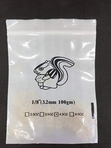 Squirrel Class II Clear Orthodontics Latex elastics Brace 4.5 oz 1/8 Bands 100 elastics