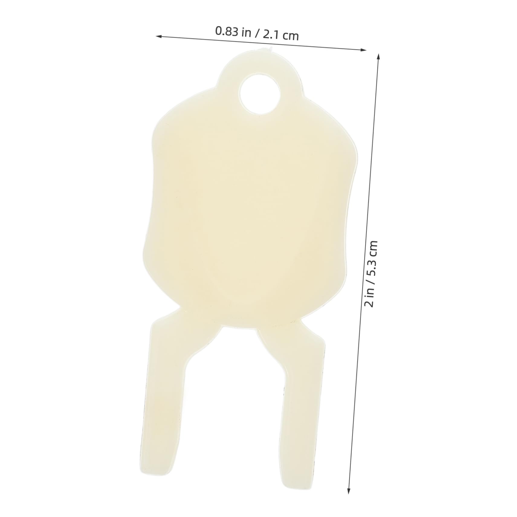 Garneck Commercial Soap Dispenser Replacement Key for Easy Access to Liquid Soap Containers Plastic Key for Use Compatible with Soap Dispenser