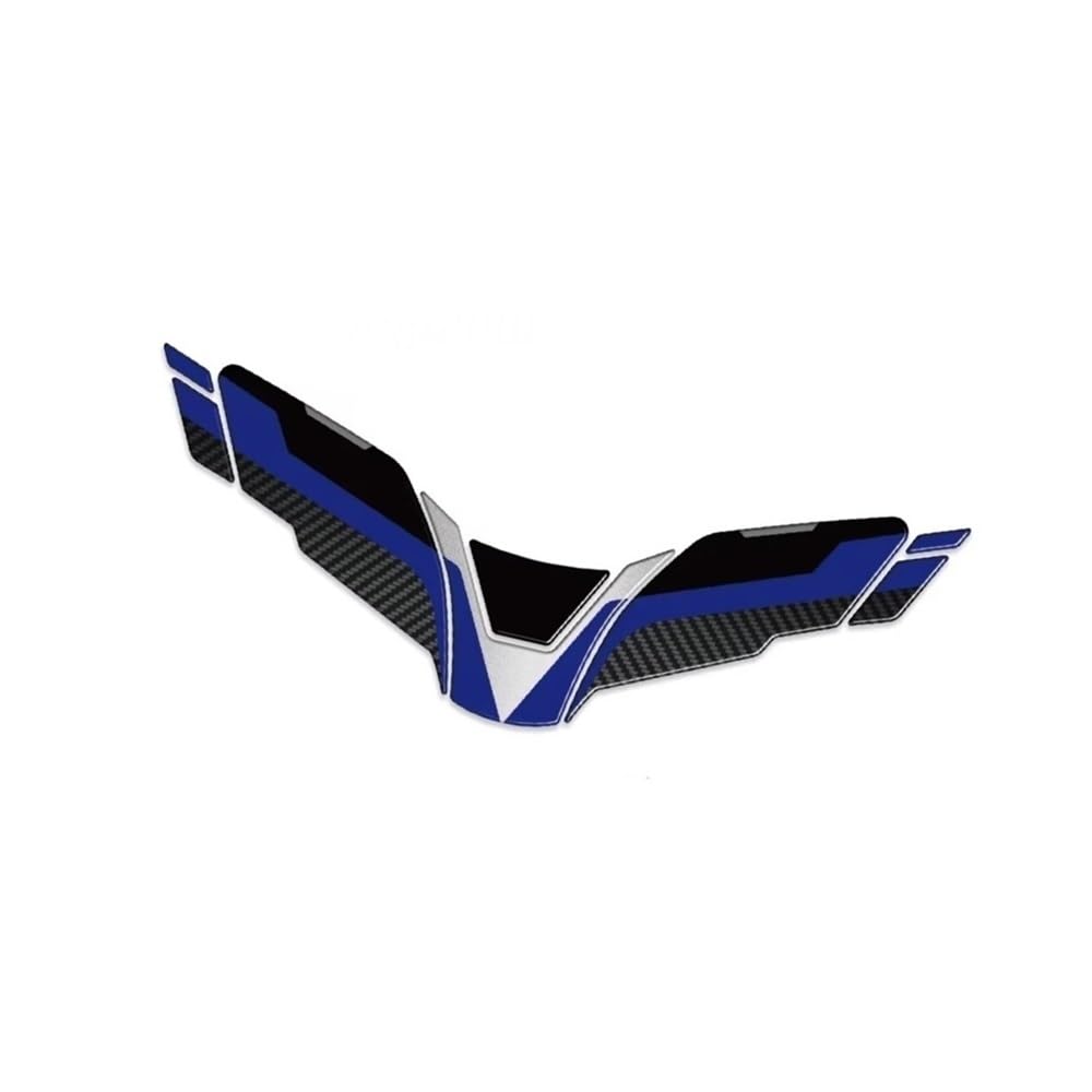 3D Motorcycle Accessories Protect Stickers Front Fairing Decorative Decals for MT 09 for MT09 SP for MT-09 2025 2024 Traction Pad Decal(Color1)