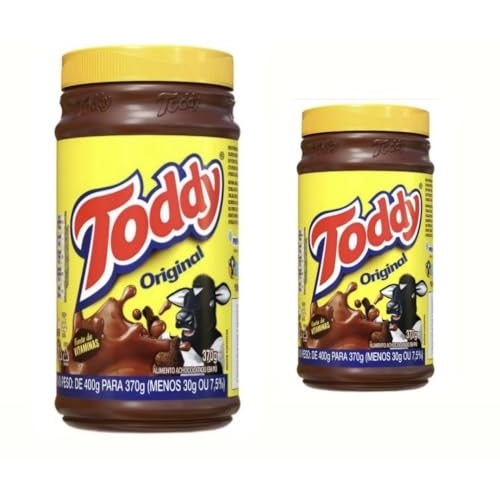 Toddy Chocolate Drink Mix Original - 12.1 FL.Oz | Achocolatado Em Po - 370g - (PACK OF 02)... Toddy Chocolate Drink Mix Original - 12.1 FL.Oz | Achocolatado Em Po - 370g - (PACK OF 02)...