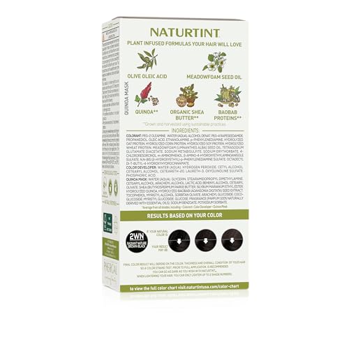 Image of Naturtint 2WN Radiant Nature Brown Black Permanent Hair Color (Pack of 1), Ammonia Free, Vegan, Cruelty Free, up to 100% Gray Coverage, Long Lasting Results (Packaging may vary)