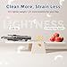 RONEAIR Cordless Vacuum Cleaner Ultra-Lightweight, Pet Vacuum Cleaners for Home with Powerful Suction, Stick Vacuum Cordless Rechargeable, Household Vacuum for Hardwood Floor, Carpet, Pet Hair, Car