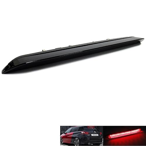 Image of RZG Black Smoked Lens LED Rear High Level Centre Third Brake Stop Light Fit For 2013+ 2008 308 3008 508 SW C4 Picasso II