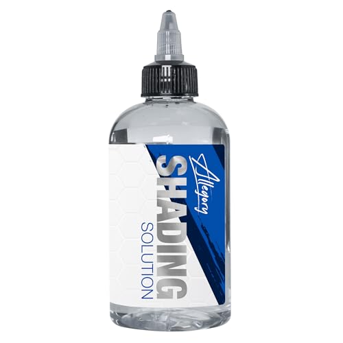 Allegory Tattoo Ink – Shading Solution, Pigment Enhancer, Twist-Dispensing Top, Heat Sealed Bottles, Premium Shading Solution Tattoo for Artists, Vegen Friendly, Crafted in The USA (2.0, Ounces)