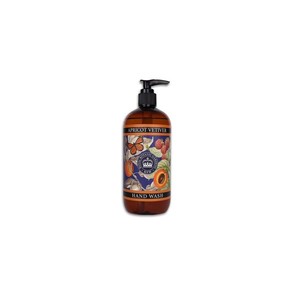 Gel douche abricot vétiver Kew Gardens contre la peau sèche
