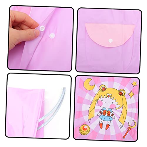 Toddmomy 4 Pçs Capa De Chuva Viagem Essencial Crianças Bata Criança Jaqueta De Chuva Jaqueta De Chuv