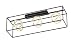 Produktbild Fischer & Honsel Deckenleuchte Gesa 3x LED 16,0 Watt, schwarz, 3 Stufen Dimmer, 20556, 108 x 26 x 31 cm (LxBxH), 6800 lm, 3000 K