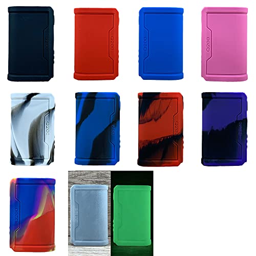 Miniatura 5 de Ruiyitech Funda Protectora De Silicona Funda De Piel Para Lost Vape Centaurus Q200 Kit Funda Funda Funda De Piel Mangas Azul