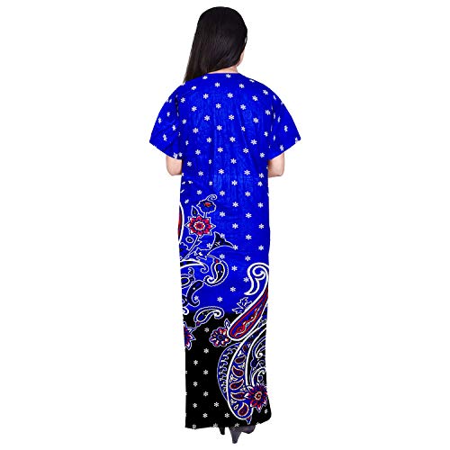 Image of Nighty for Women Cotton Printed Maxi Gown Ankle Length Nighty Night Dress Gown for Women Maxi (Combo Pack of 2)