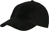 myrtle beach safari pets 100% Baumwolle Myrtle Beach klassisches 6 Panel Raver Cap laminiert mb6128 Gr. One Size, schwarz - schwarz