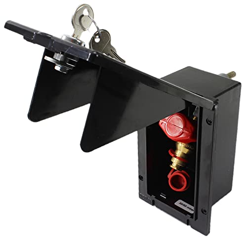 Enchufe de gas exterior MPK con cerradura hermética para barco y caravana