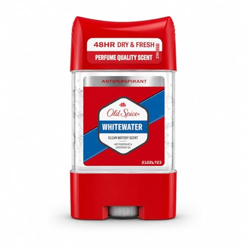 Old Spice Whitewater Antiperspirant & Deodorant Gel 70ml | 48Hr Sweat & Odor Protection | Clean Watery Scent | Long Lasting Freshness for Men