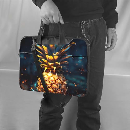 Bolso de hombro para laptop KHiry 14 pulgadas negro miniatura 6