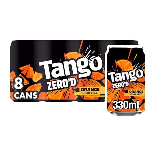 Tango Orange Sugar Free 330ml (Pack of 8)