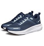 AFB Walking Shoes Men Women Sports Running Tennis Athletic Casual Shoes Comfortable Lightweight Fashion Sneakers Dark Blue