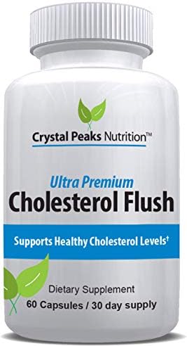 Cholesterol Supplement - All-Natural Ingredients to Support Health HDL and LDL Colesterol Levels. Supports Arteries, Heart Health & Circulation. 60 Capsules