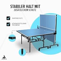 JOOLA Tischtennisplatte Outdoor Rally - Profi Tischtennistisch 6 MM Aluminium-Verbundoberfläche Wetterfest - Klappbares Untergestell - Schneller Aufbau – Ansicht 5
