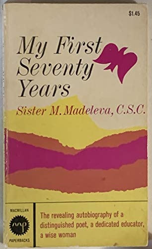 My First Seventy Years B000ILEVGK Book Cover