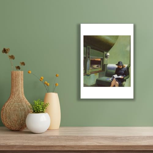 Edward Hopper Compartiment C Impression Mat Grand Format pour Salon et Bureau - 3