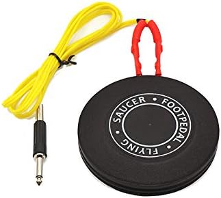 DGT Flying Saucer Tattoo Foot Pedal Black