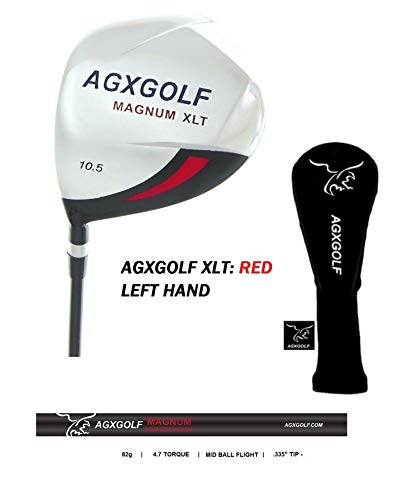Agxgolf Men's Left Hand Xs Tour Magnum Regular Length Complete Golf Club Set W/Oversize Driver, 3 Wood, 3 Hybrid + 5-9 Irons + Pw & Sw, Free Putter: Built In The Usa! #TOP4