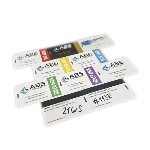 FLOORSOUTH Escape from Tarkov Key Card Red TerraGroup Key Card Collection Full Set