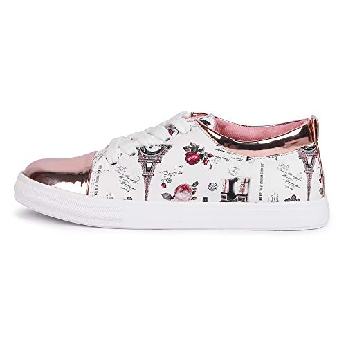 Image of Longwalk Women's Sneaker Walking Shoes for Girl's Pink Shoes Collections