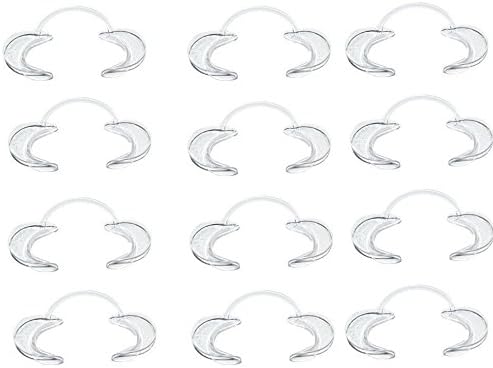 Ehootech Dental Intraoral Cheek Lip Retractor Mouth Opener for Fun Speaking Game "Watch Ya Mouth" & "Speak Out", Mouth Guard Challenge