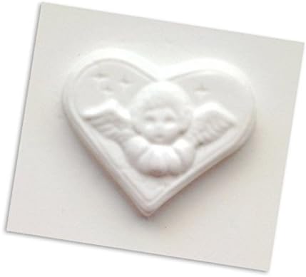 Spinnrad Mold heart praying angel