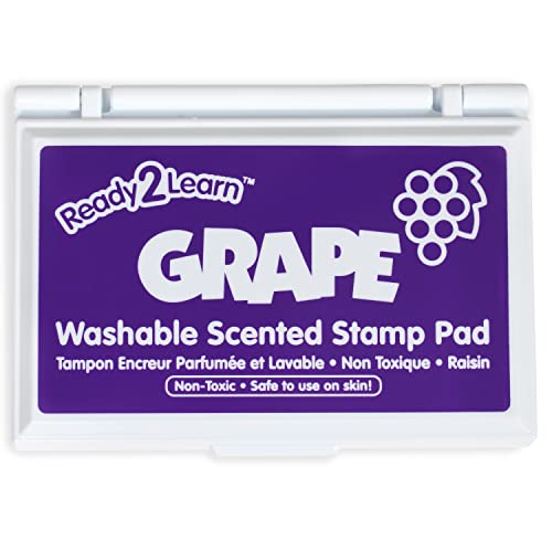Ready 2 Learn Scented Stamp Pad - Grape - Purple - Non-Toxic - Fade Resistant - Fun Art Supplies For Kids #TOP9