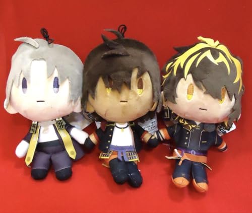 刀剣乱舞ONLINE ゴム紐付き御伴散歩ぬいぐるみ3 全種セット