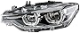 HELLA 012102951 BMW 3 (F30/F31/F35) Sedan, Touring Driver Side Headlight Assembly