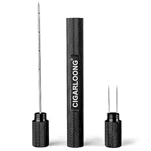 CIGARLOONG Zigarrenstanze Schwarz Doppelt-Größe Zigarre Enhancer Zeichnen Werkzeug & Nubber