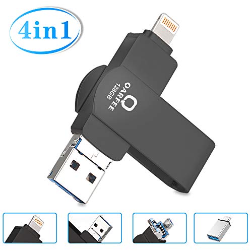 Flash Drive for iPhone, Photo Stick 128GB for iPhone, External Storage Memory Stick