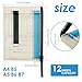 LYDODOKA 12 Inch Paper Cutter, Guillotine Paper Cutter with Safety Guard and Blade Lock, Accurate Cutting Paper Slicer, 12 Sheet Capacity-Nonslip Paper Trimmer for A4 Paper Cardstock Cardboard