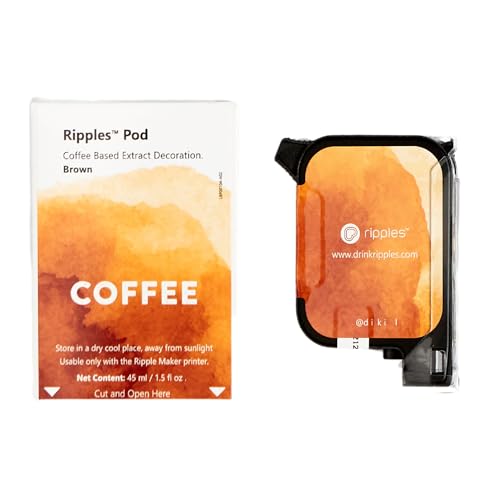 リップルズポッド - リップルメーカー専用天然エキス| 植物由来、人工着色料 保存料不使用（コーヒーポッド）