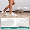 Vepose Women's White Walking Casual Sneakers, Dres... #3