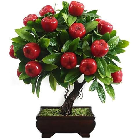Riverbyland 10" Artificial Plants Apple Table Centerpieces Decoration Cover