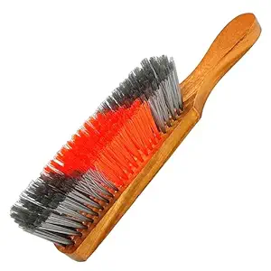 DroliaFresh Premium Bed & Sofa Cleaning Brush | Long Wooden Handle with Soft Bristles | Ideal Dust & Dirt Cleaner for Carpet, Car, Windows, Mattress, Curtains (Pack of 1)