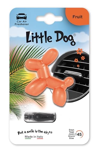 Little Dog LD008 Désodorisant 3D Animés Caractère, Rose, FRUIT