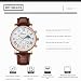 Imagen de FORSINING Relojes analógicos de cuarzo para hombre