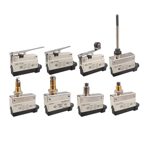 Micro-interrupteur AZ-7312 à contact en cuivre et réinitialisation automatique 10A