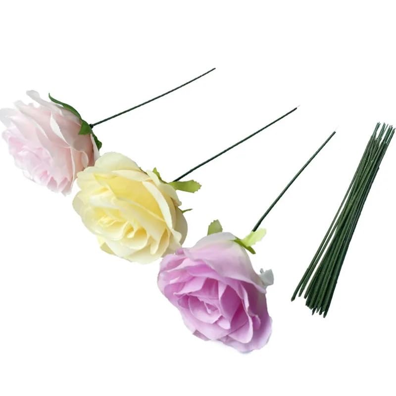 Material artesanal de floristería con acabado limpio y resistente de 30cm 2
