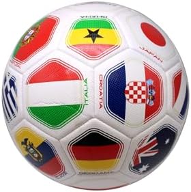 Tripact Inc 2026 World Flag Country World Flag Training Outdoor Soccer Ball – Size 5 – (S Grade) — view 3