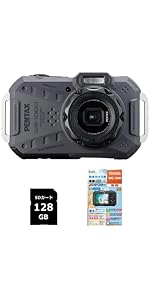 Amazon | ペンタックス デジタルカメラ WG-1000 オリーブ SDカード