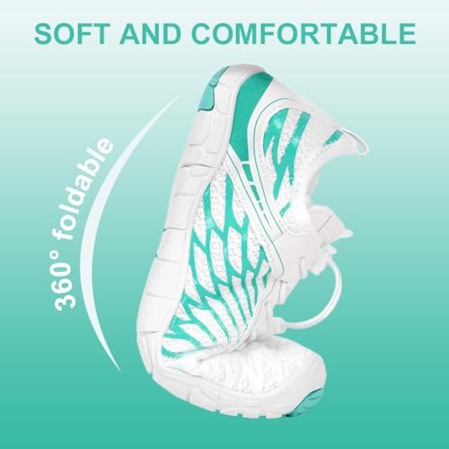 Image of ELETON Barefoot Shoes Women Men Footwear, Wide Toe Box Hiking Zero Drop Non-Slip Quick-Dry River Boat Pool Beach Water Shoes, Lightweight Swimming Running Walking Sneakers Unisex